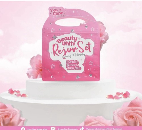 You glow beauty white - you,