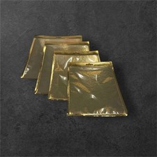 Gold & silver food vacuum pouch 160mm x 250mm, 100/pack