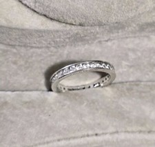 Diamonique Eternity Sterling