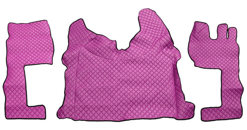 Eco leather floor mats - -,