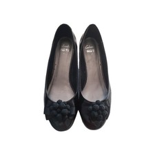 Clarks Ladies Black Shiny