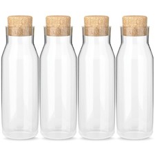 HEFTMAN Glass Carafe Bottles 4