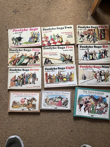 Eleven fosdyke saga books - fosdyke,