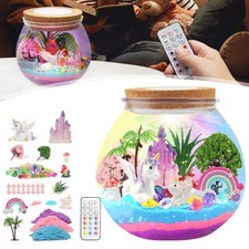 Light Up Unicorn Terrarium