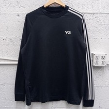 Y-3 Adidas Stripes Long Sleeve
