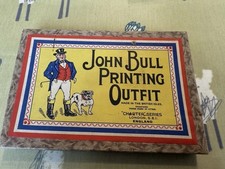 John Bull Printing Outfit 1930s Toy Set British “Charter” Series