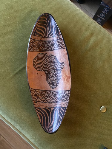 African hand carved wooden - hand,