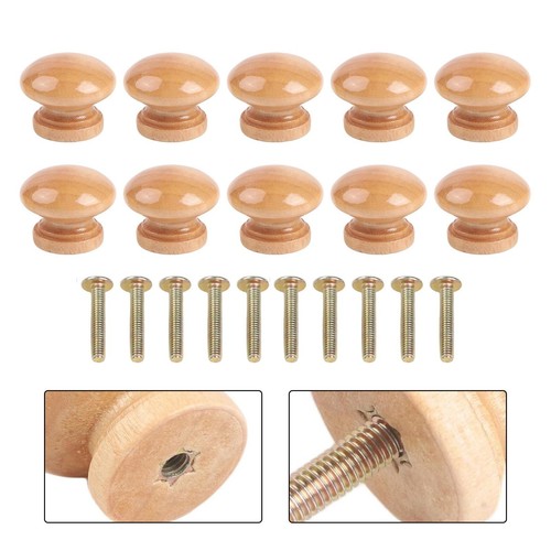 Set wooden drawer handles - of,