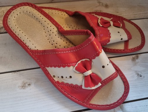 Women leather slip - women's, on