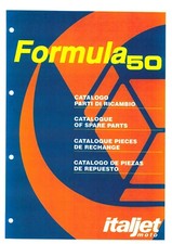 Italjet Moto Motorcycle Motorbike Formula 50 Spare Parts Manual
