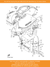 YAMAHA Pipe 2, 4NK-24312-00