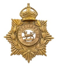 Helmet Plate & Leicestershire