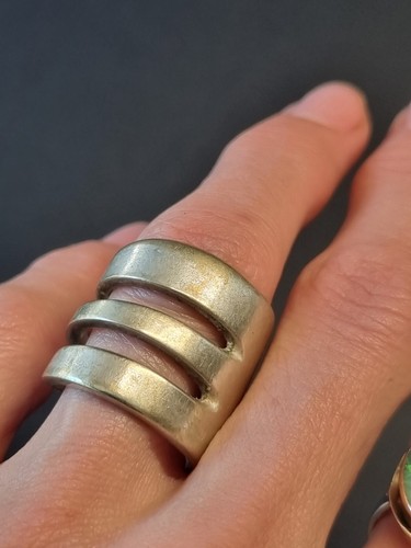 Vintage fork ring - vintage, sterling