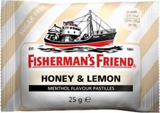 Fisherman's Friend Honey & Lemon Sugar Free Lozenges 25gm x 1