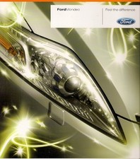 Ford Mondeo 2007 UK Market Preview Sales Brochure Edge Zetec Ghia Titanium X