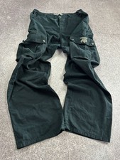 Black Cargo Pants Wide Leg