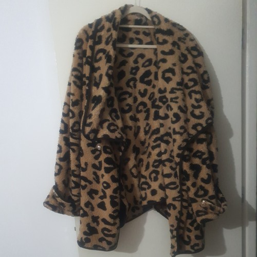Ladies fur fleece coat - fur,
