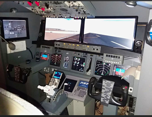 Flight simulator 737 - 737, boeing