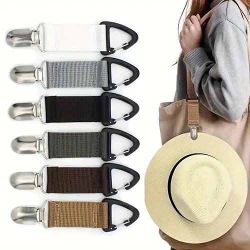 Portable travel hat - clip, for