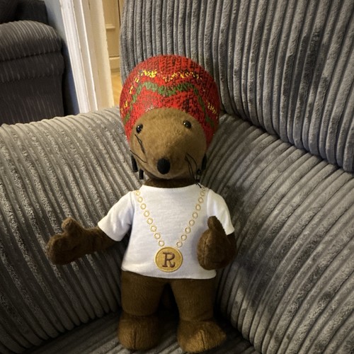 Rasta mouse cbeebies plush - rasta,