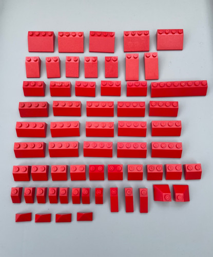 Lego roof slopes mixed - slopes, 60