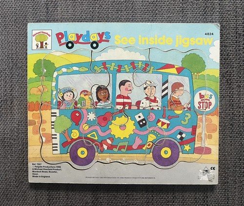 Playdays wooden see - see, inside