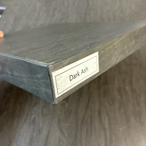 Dark ash laminated kitchen - dark,