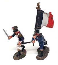 Britains Toy Soldiers 54mm 00151 - Napoleonic Wars Waterloo French Command Set