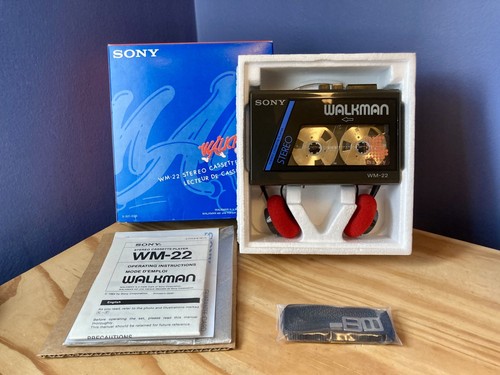 Sony walkman cassette - sony, wm-22