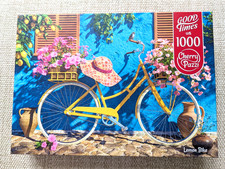 Cherry Pazzi Jigsaw Puzzle 'Lemon Bike' 1000 piece - COMPLETE - Assembled once.