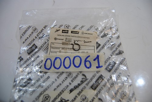 Elastic seeger ring fixing