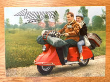 Heinkel Tourist Brochure - genuine UK - very good condition