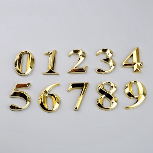 9cm door numbers - 9cm,