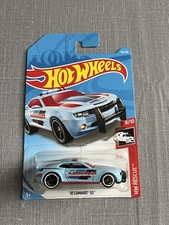 2019 Hot Wheels #99/250 - ‘10 Camaro SS -  HW Rescue #8/10 - Blue - Long Card