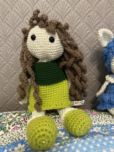 Hand crocheted doll - hand,