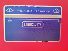 Telephone Card Landis & Gyr