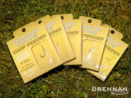 Drennan pushstop hair rigs - pushstop,