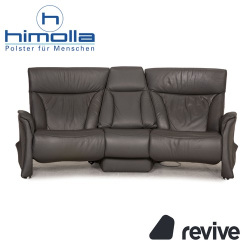 Himolla cumuly leather sofa - leather,