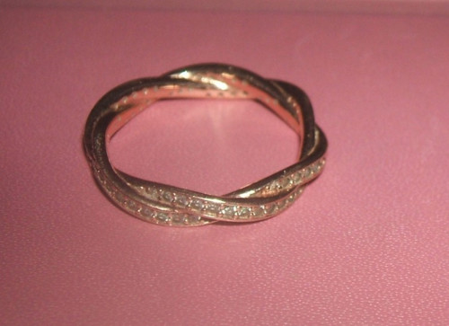 Pandora rose gold ring - rose,