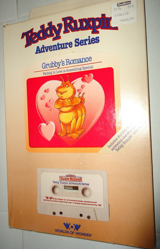 Teddy ruxpin book and tape - teddy,