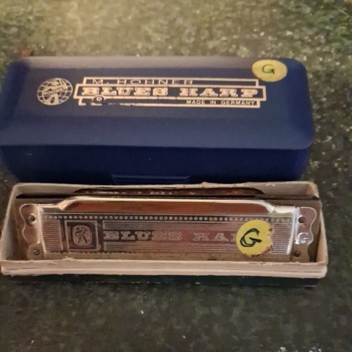 Vintage hohner blues - m., harp"