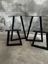 Trapezium metal Table Bench