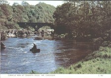 Coracle Men Cenarth Falls Nr