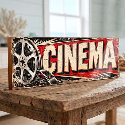 Cinema sign home theatre film - sign,