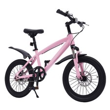 18 Inch Kids Girls Boys Bike 18" Wheel Mountain Bike 1 Speed Kids Bike Pink UK