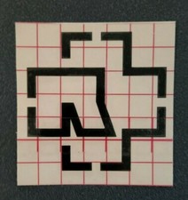 Rammstein Logo Vinyl Decal