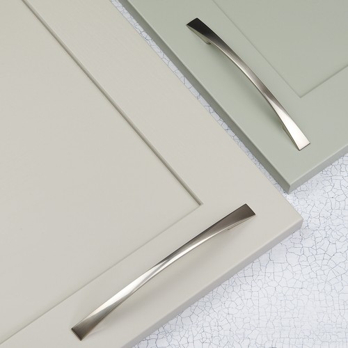 Brushed nickel kitchen - brushed, handle