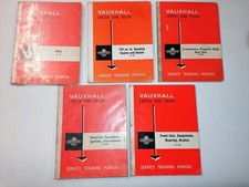 Vauxhall PA Service Training Manuals Complete set-  Plus Rare Overdrive Manual