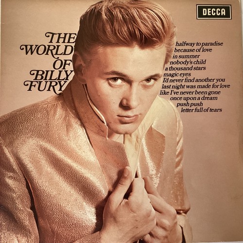 Billy fury record - lp,