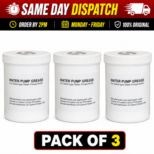 Castrol classic water pump - 3x,